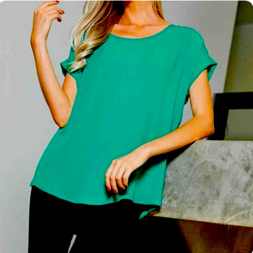 Kelly Green Top